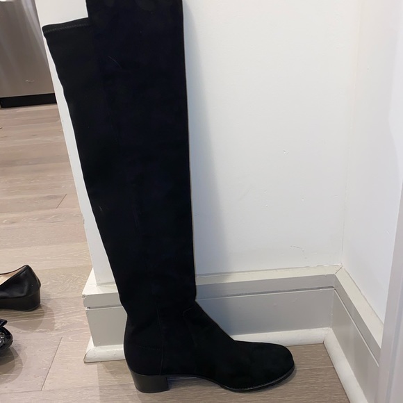 Stuart Weitzman Reserve Suede Over-The-Knee Boot - Picture 7 of 7